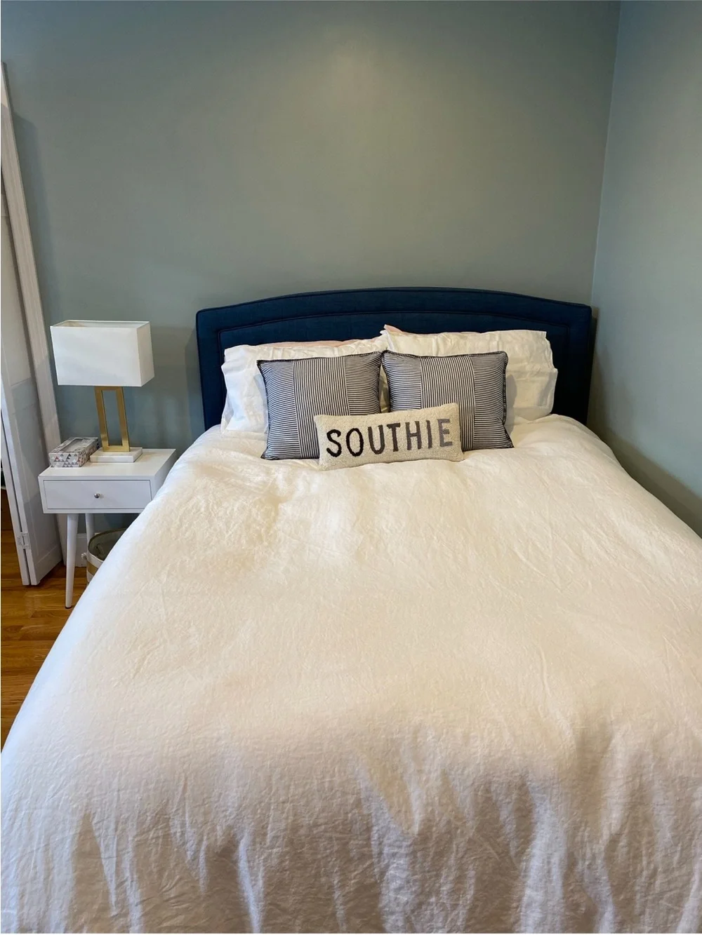 Classic White Linen Duvet Cover - Neutral White